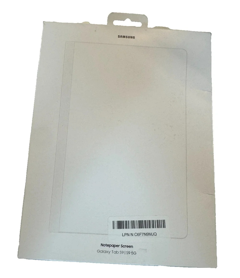 Samsung Notepaper Screen Galaxy Tab S9 S9 5G Official Screen Cover